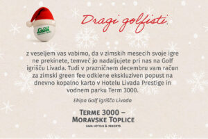 Golf igrišče Livada - čestitka